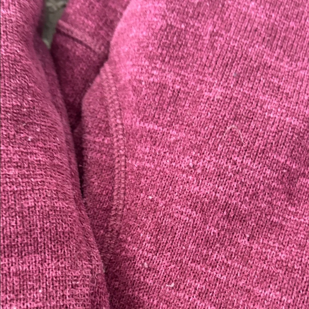 Patagonia Kids' Maroon Zip-Up Hoodie
